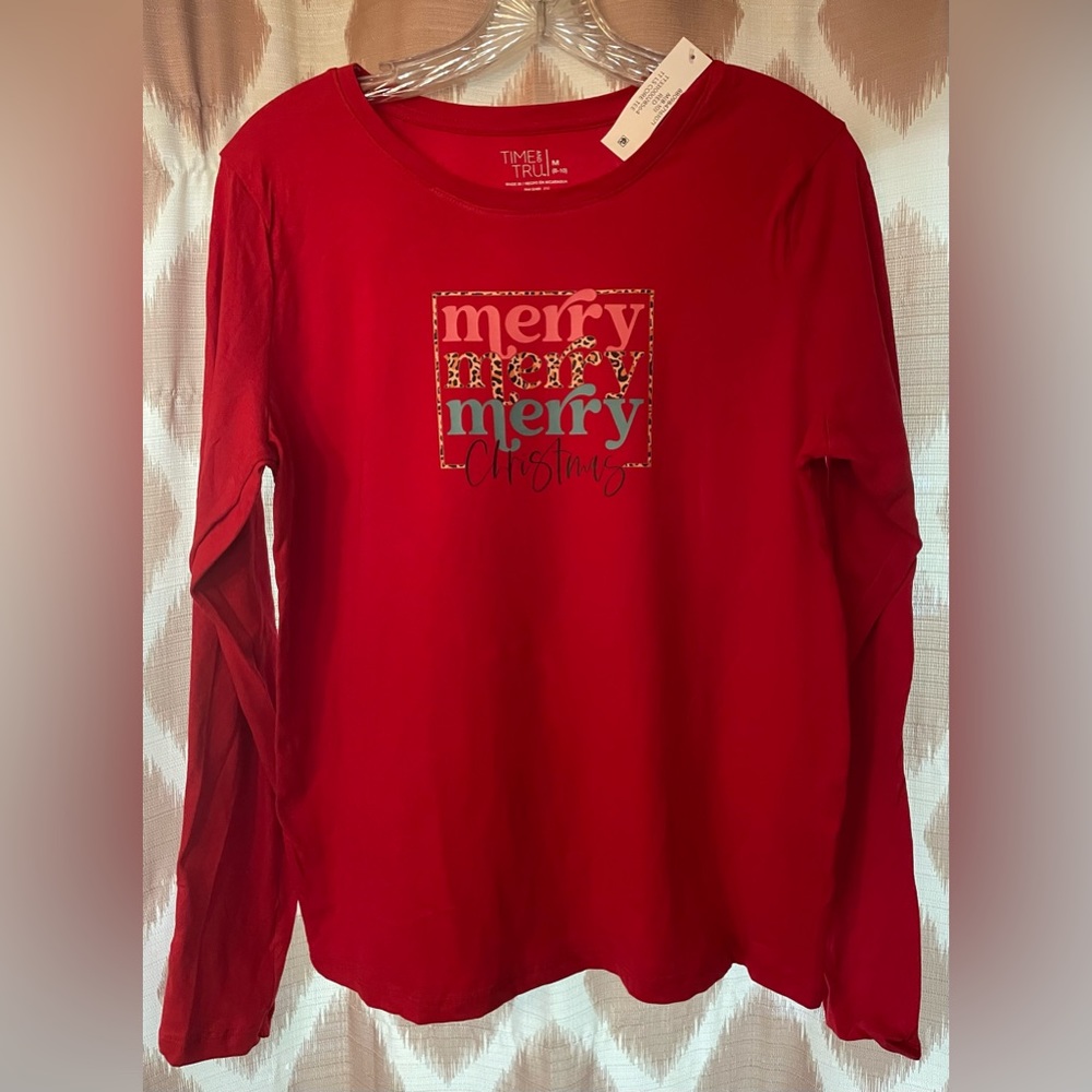 Custom Long Sleeve Shirt - Merry Christmas